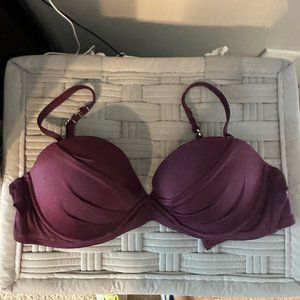 Victoria's Secret Plum Push Up Bikini Top